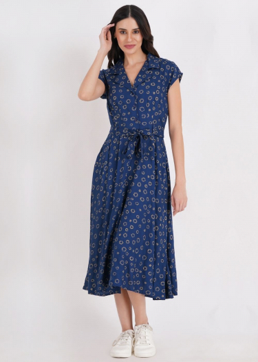 The Ava circle print Dress