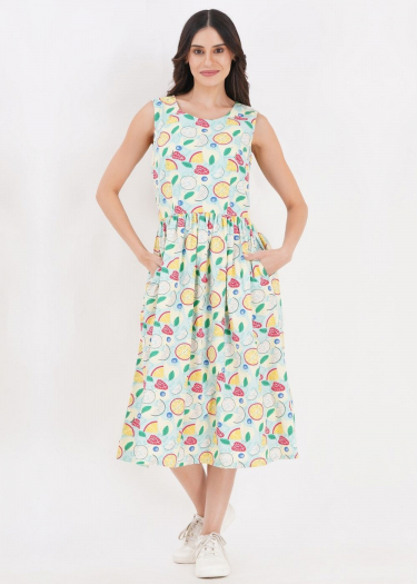 The Leia summer Print Dress