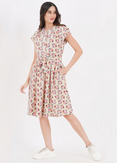 Ingrid japanese print Dress
