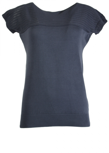 Cap sleeved knit