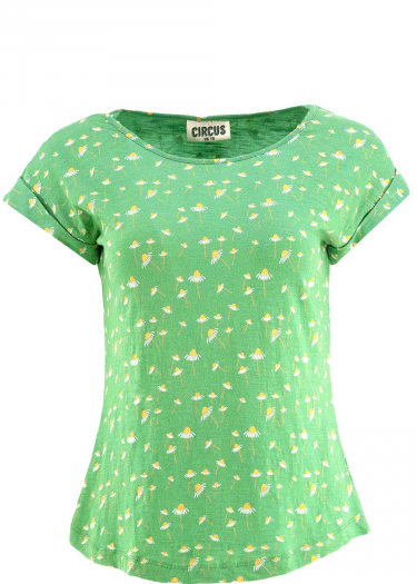 Circus Daisy Print T-Shirt