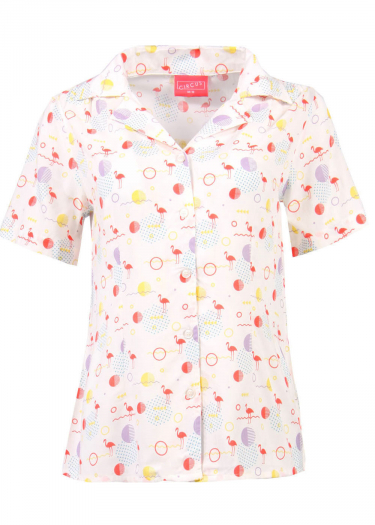 EcoVero Flamingo Shirt