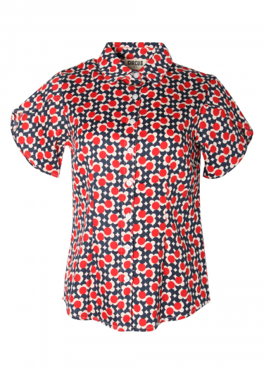 Geo print shirt