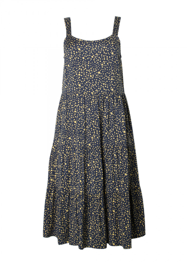 Strappy polka sun dress