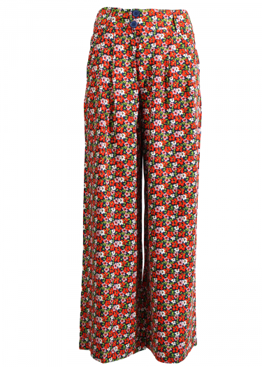 Summer floral print pants