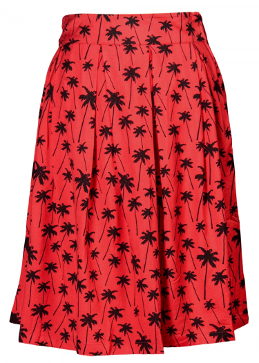 The Anita Palm Tree Skirt