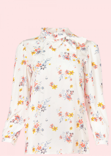 The Anna Floral Blouse