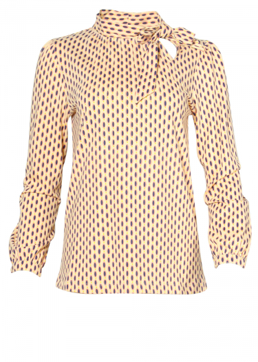 The Anna geo print Blouse