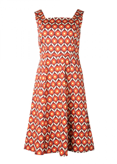 The Bianca sun print Dress