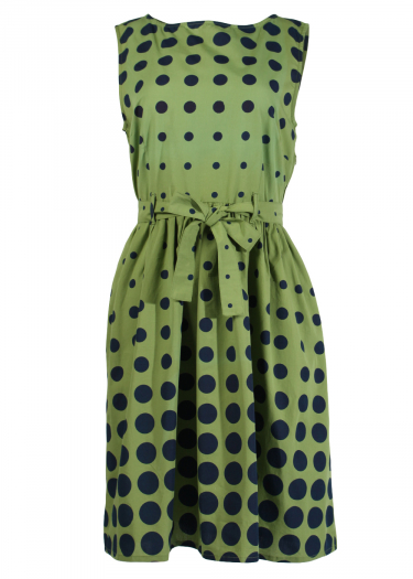 The Brigitte polka Dress