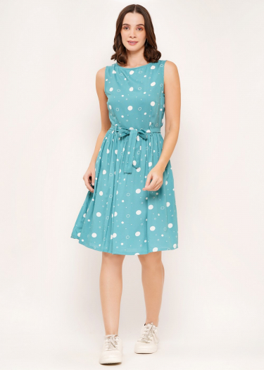 The Brigitte polka Dress
