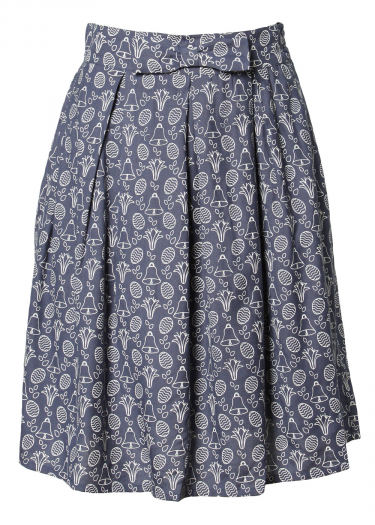 The Celia bell print Skirt