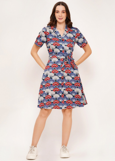 The Fay japanese fan Dress