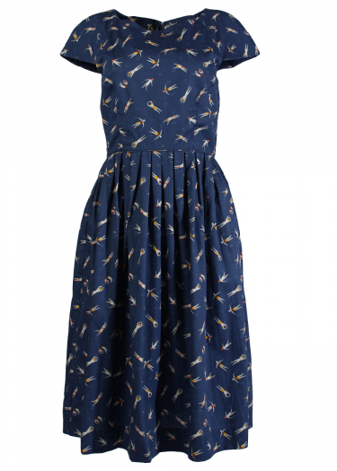 The Mona polo print Dress