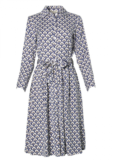 The Clara Birdseye Shirt Dress