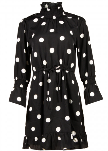 The Perfect Day Polka Flared Dress