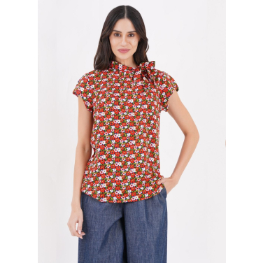 The Anna ditsy floral blouse