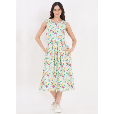The Leia summer Print Dress