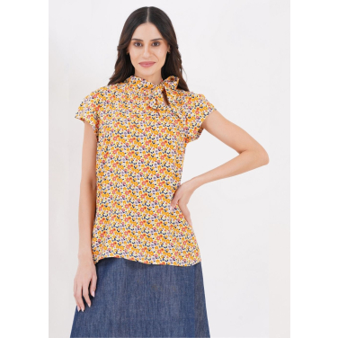The Anna ditsy floral Blouse