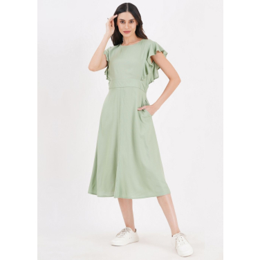 Butterfly Sleeve Dress