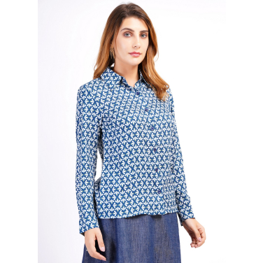 Geo printed shirt