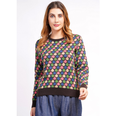 Organic Cotton Geo Knit