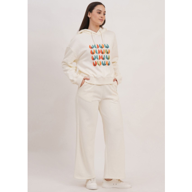 Printed Pullover Hoodie