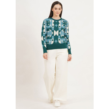 Round Neck Long Sleeves Knit
