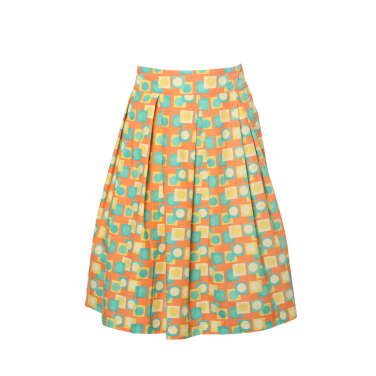 The Anita geo print Skirt