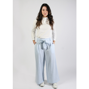 Farah fine stripe cotton trouser
