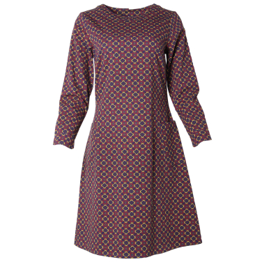 The Alma Geo Print Dress
