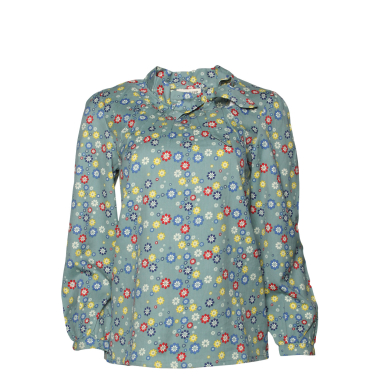 The Anna Tencel Floral Print Blouse