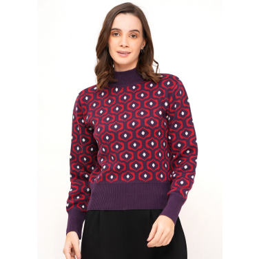 Turtleneck Knit Jumper