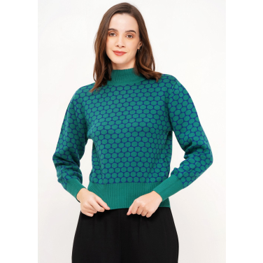 Turtleneck Knit Jumper