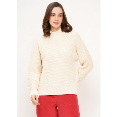 Turtleneck textured Knit Jumper