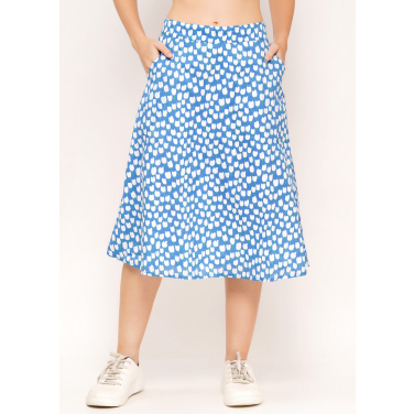 Sustainable Cotton Swing Skirt