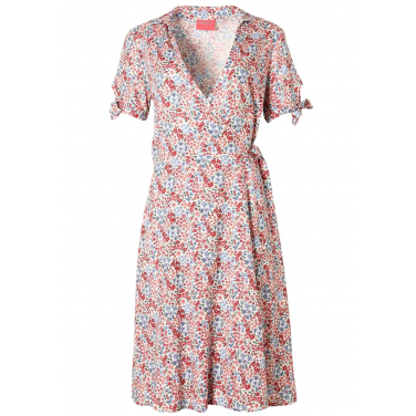 Sustainable Rayon Wrap Dress