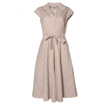 The Ava geo pattern Dress