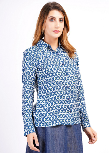 Geo printed shirt