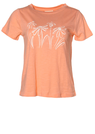 Pansie print t-shirt