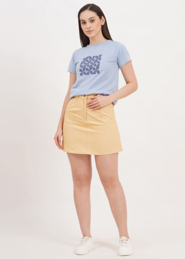 High Waist Mini Skirt