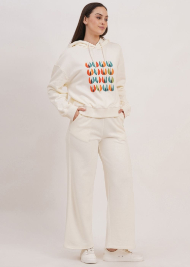 Printed Pullover Hoodie