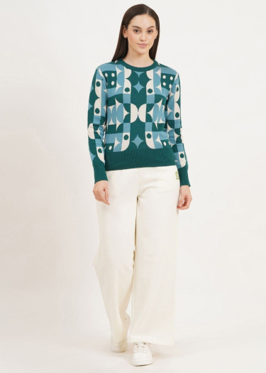 Round Neck Long Sleeves Knit