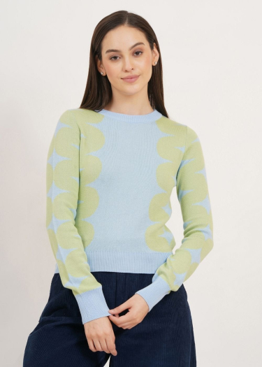 Round Neck Long Sleeves Knit