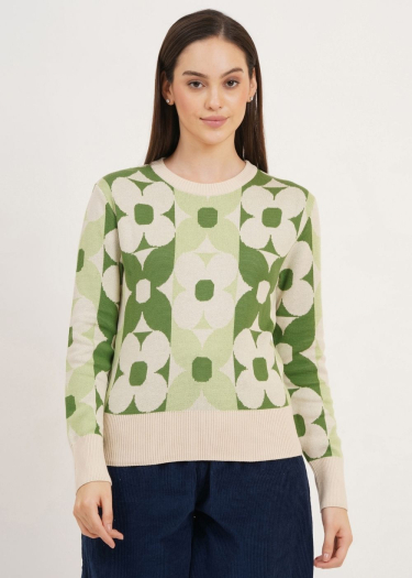 Round Neck Long Sleeves Knit