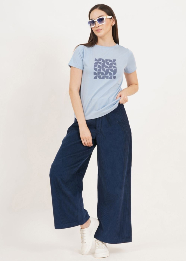 Wide Leg Corduroy Pants