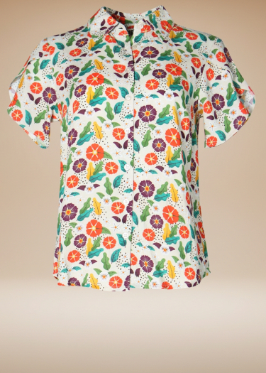 Keela Peter pan floral shirt