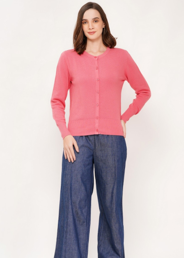 Millie Waffle Cardigan
