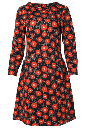 The Alma Geo Print Dress