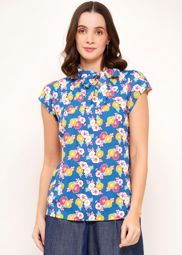 The Anna floral print Blouse